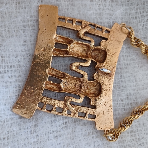 Vintage reproduction of Colombian pendant - Picture 4 of 7